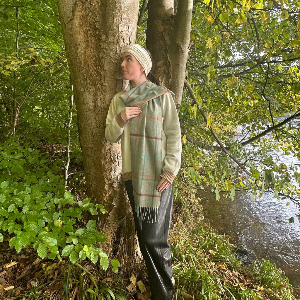 Oban Fala Lovat Cashmere Scarf