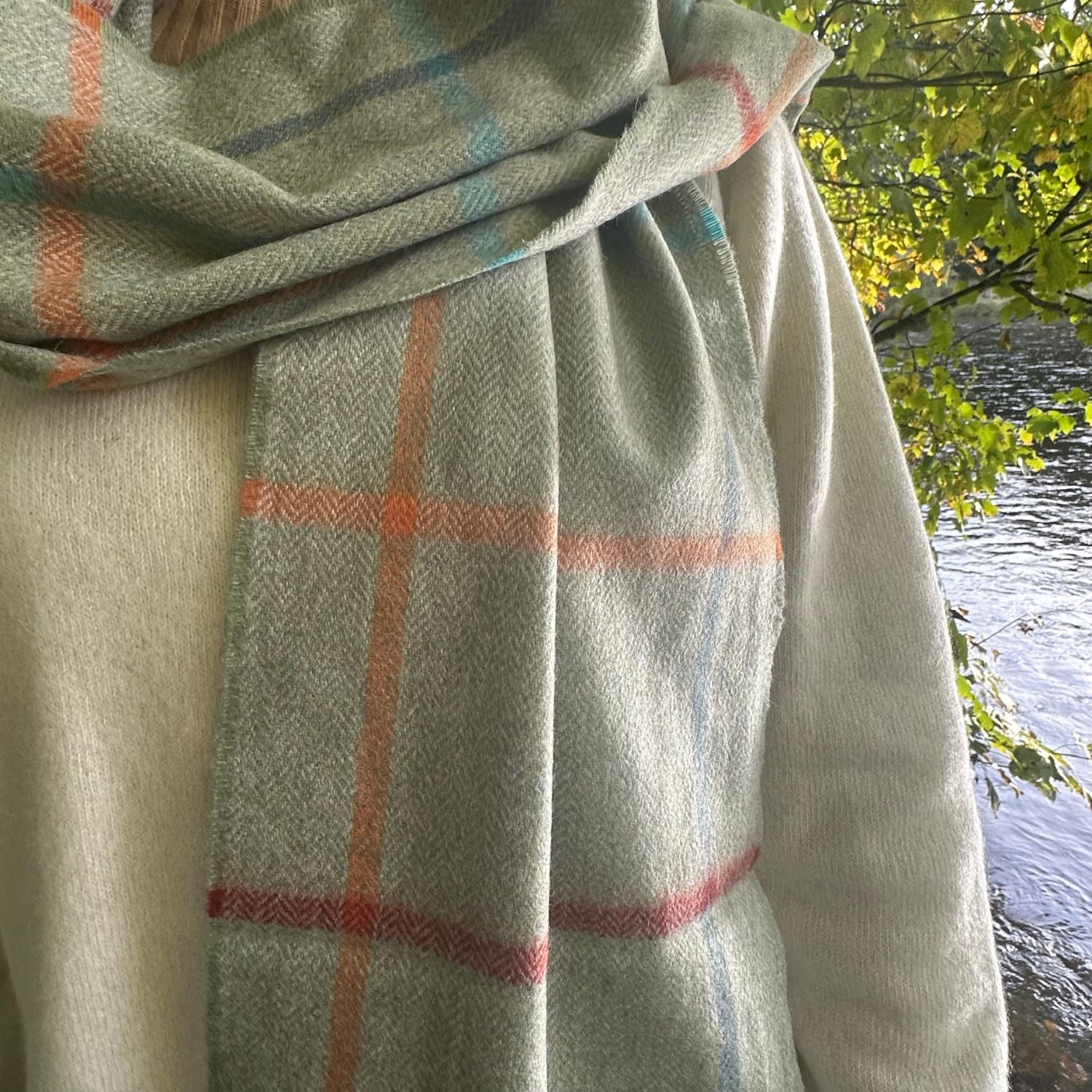 Oban Fala Lovat Cashmere Scarf