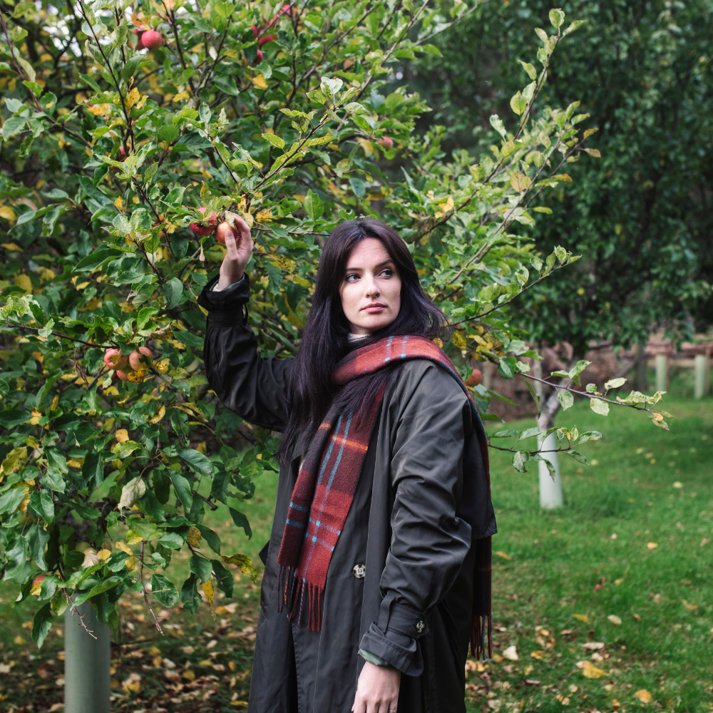 Oban Alba Loden Cashmere Scarf