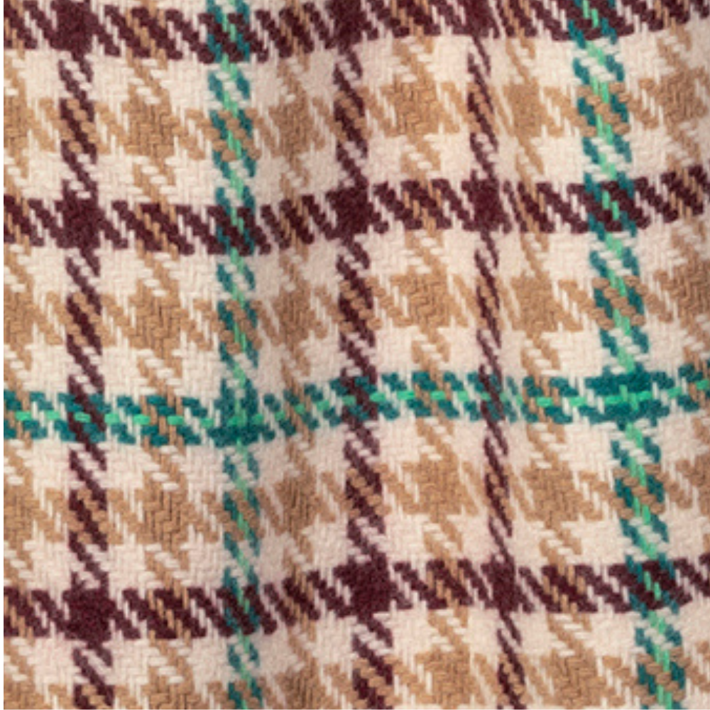 Deluxe Tayberry Gun Club Cashmere Scarf