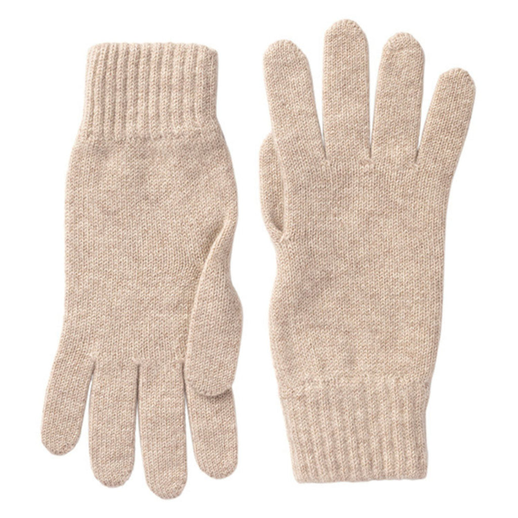 Ladies Camel Cashmere Gloves