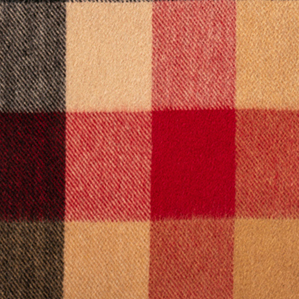 Oban Vicuna Block Cashmere Scarf