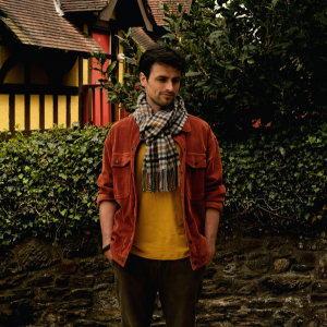 Oban Tweed Grey Cashmere Scarf