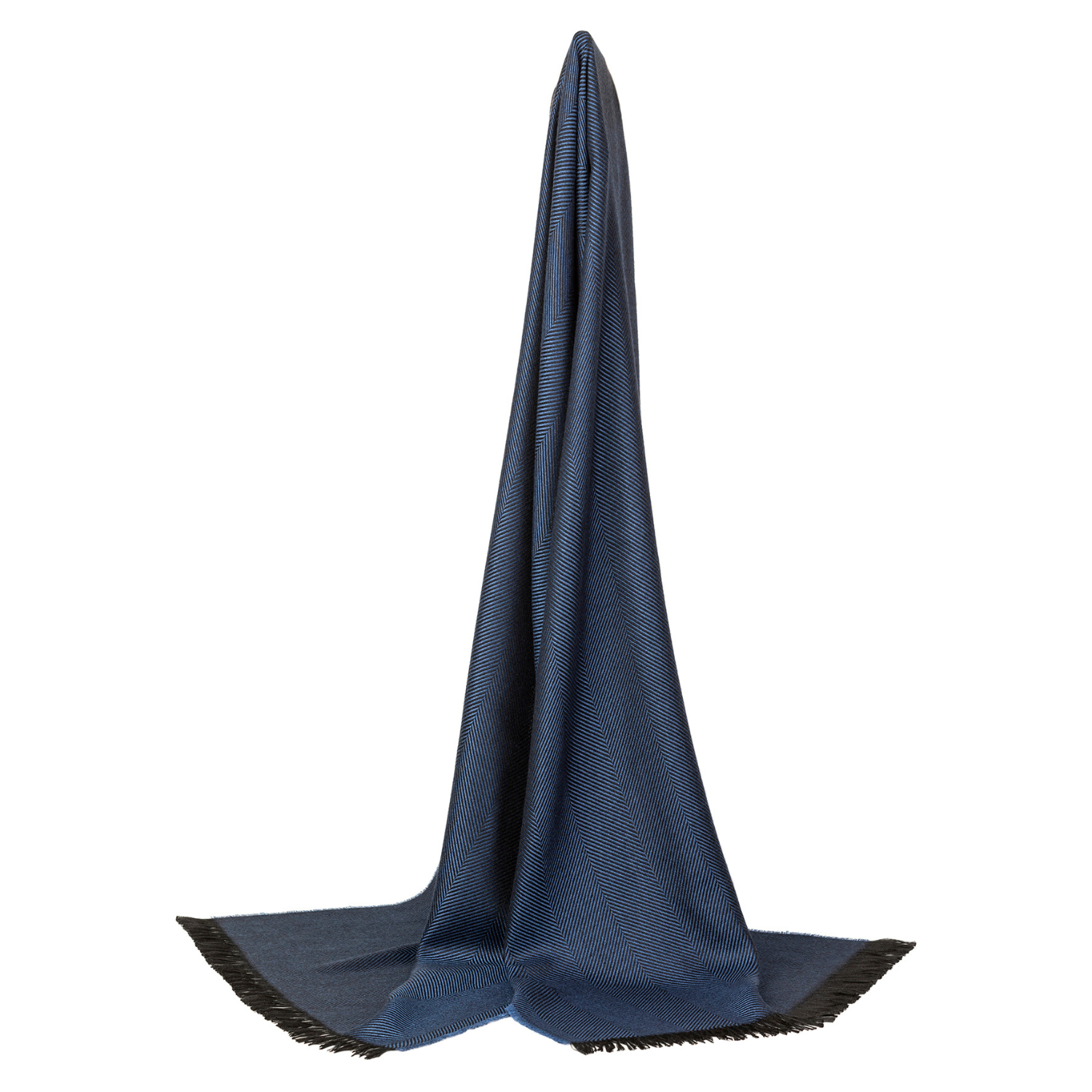 Marquee Evening Slim Herringbone Cashmere & Silk Scarf