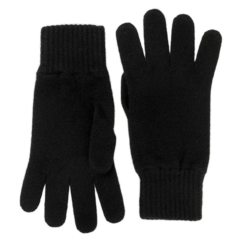 Gents Black Cashmere Gloves