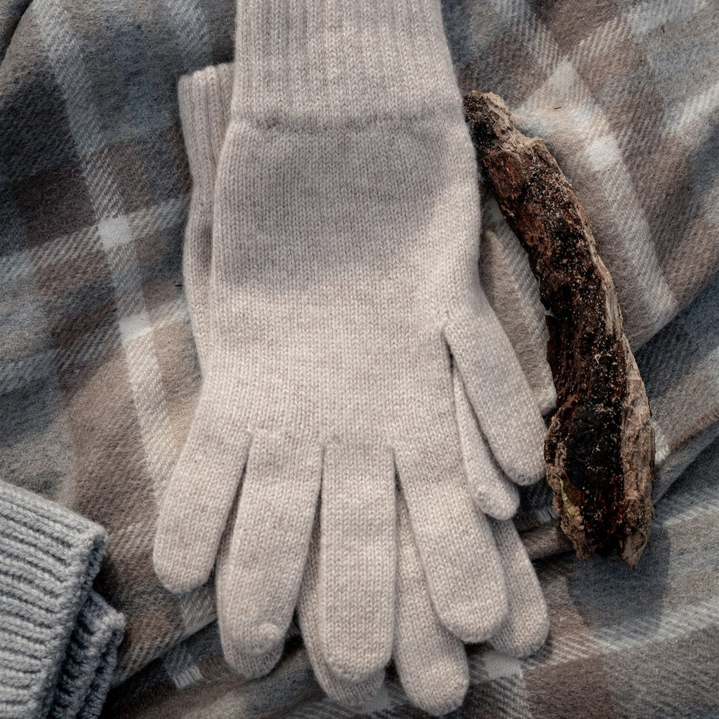 Ladies Merlot Cashmere Gloves