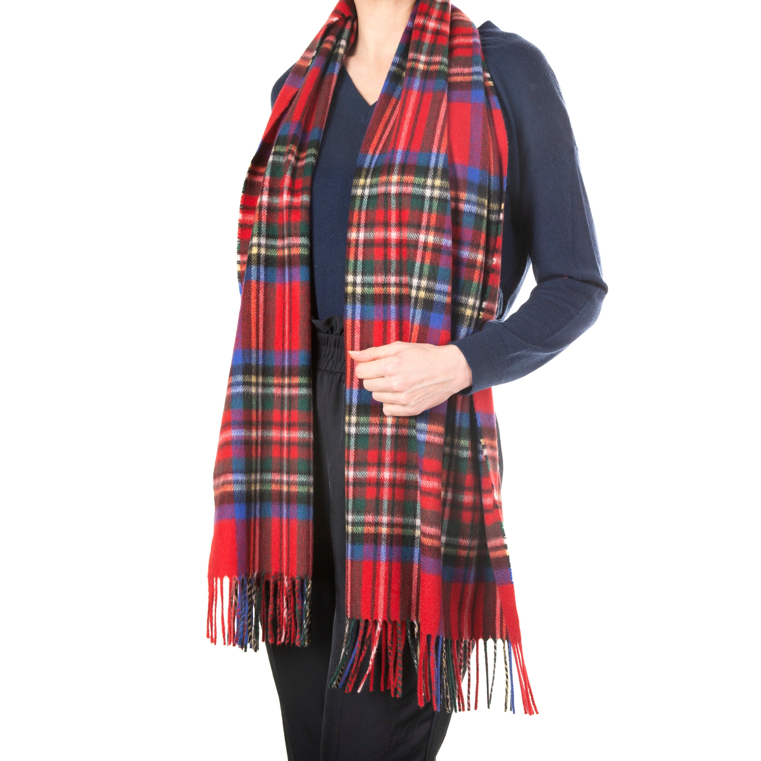 Machair Royal Stewart Cashmere Scarf