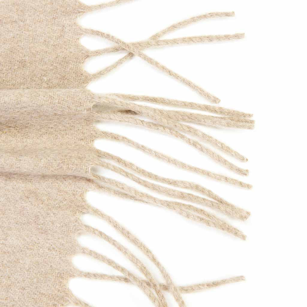 Oban Fawn Cashmere Scarf