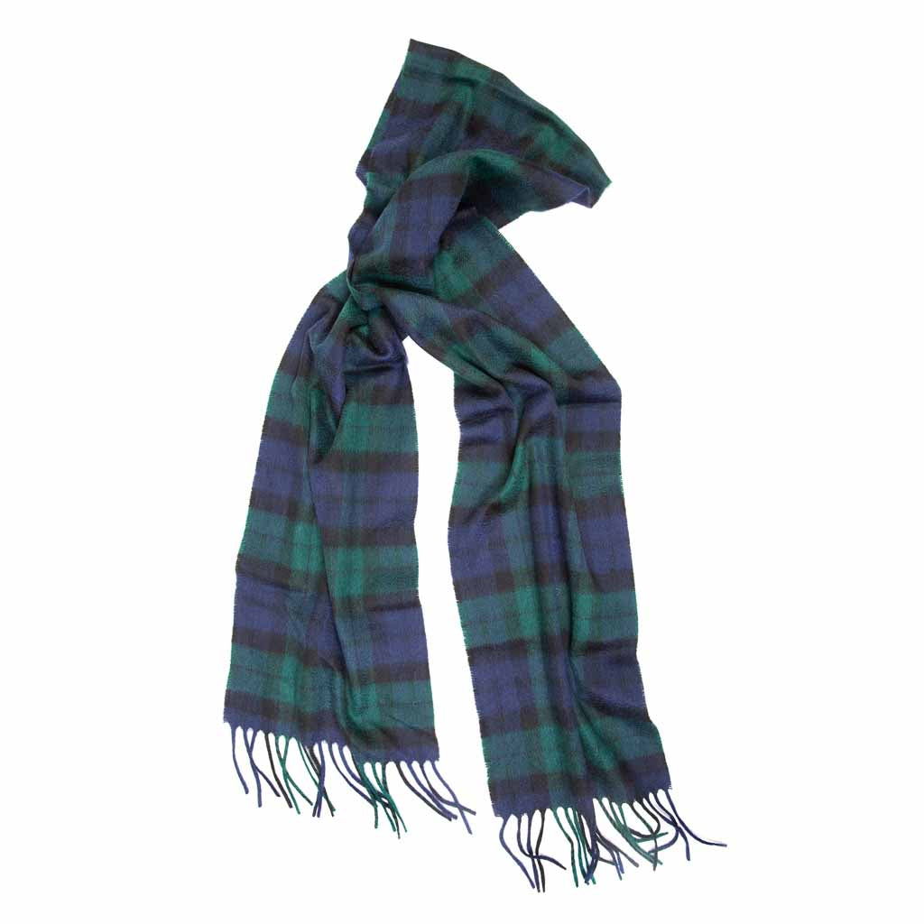 Oban Black Watch Cashmere Scarf