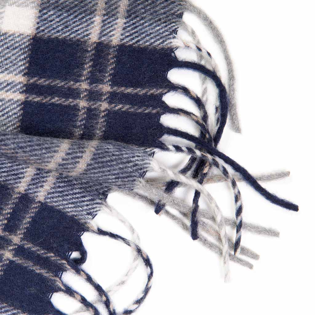 Oban Silver Bannockbane Cashmere Scarf