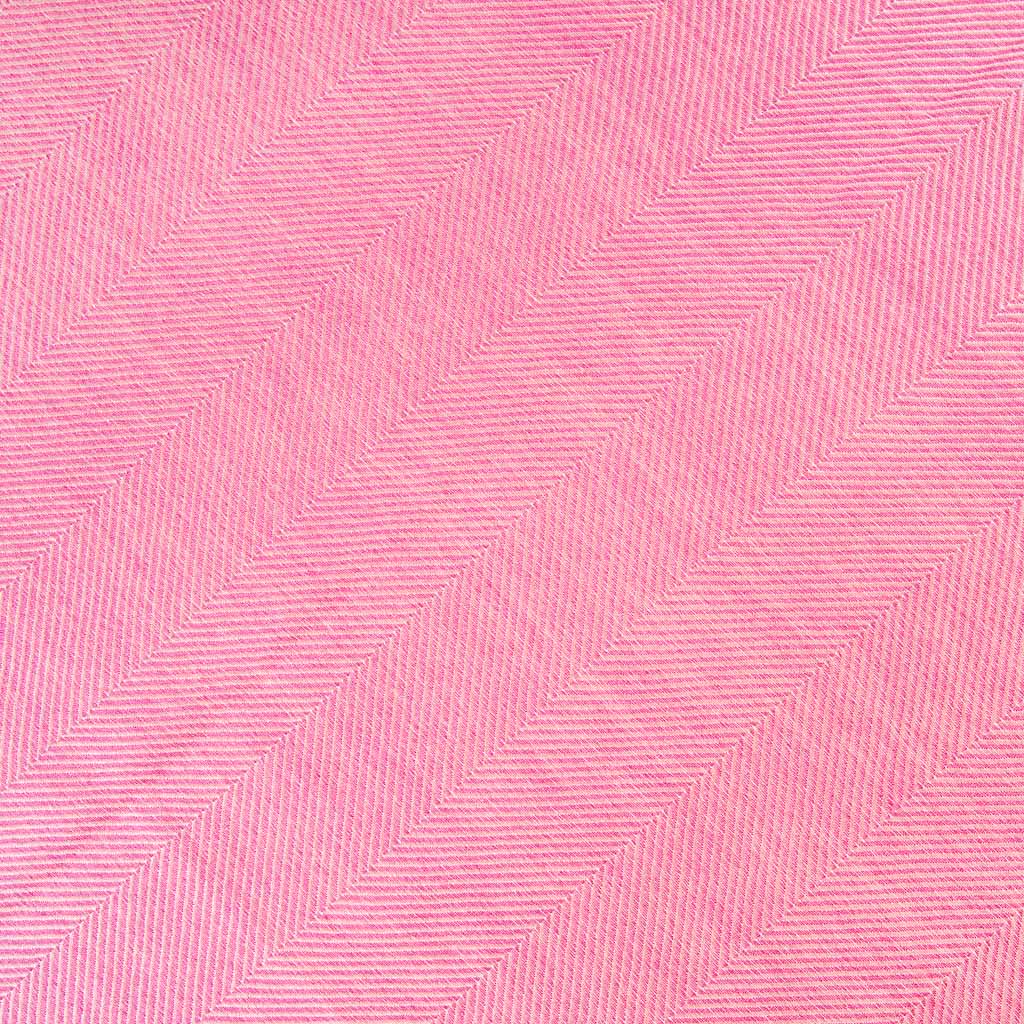 Marquee Lipstick Pink Herringbone Cashmere & Silk Stole