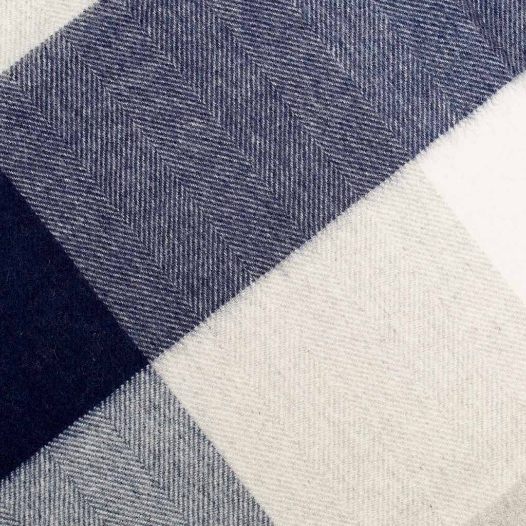 Callan Navy Reiver Cashmere Stole