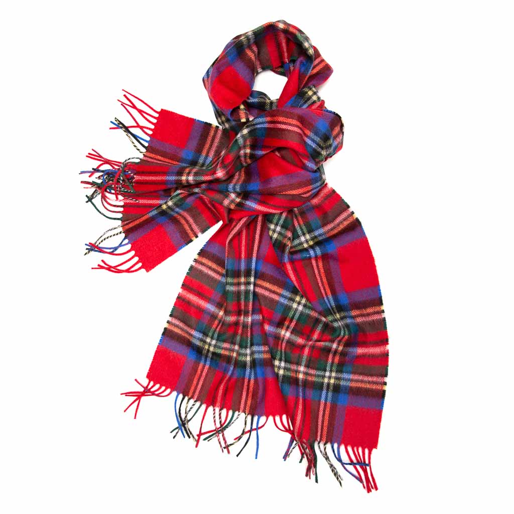 Machair Royal Stewart Cashmere Scarf
