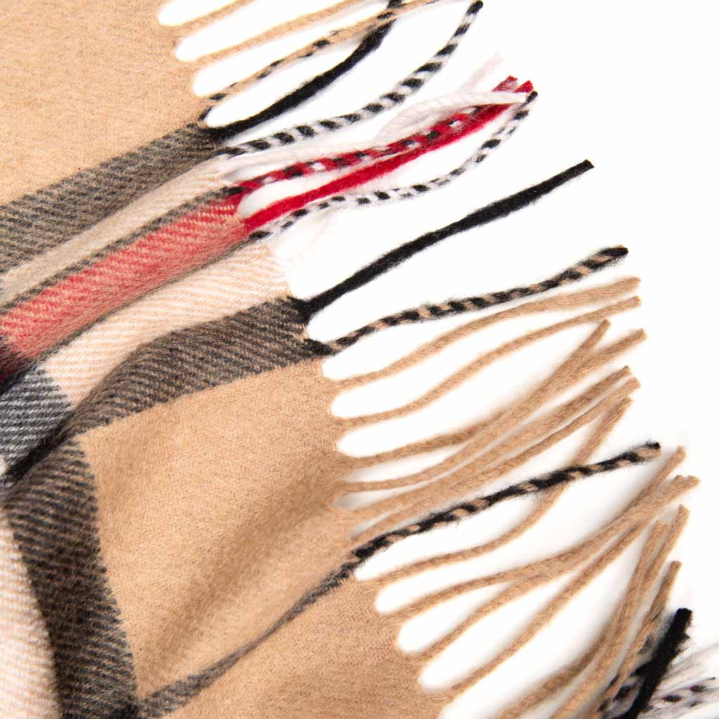 Machair Warm Camel Classic Thomson Cashmere Scarf