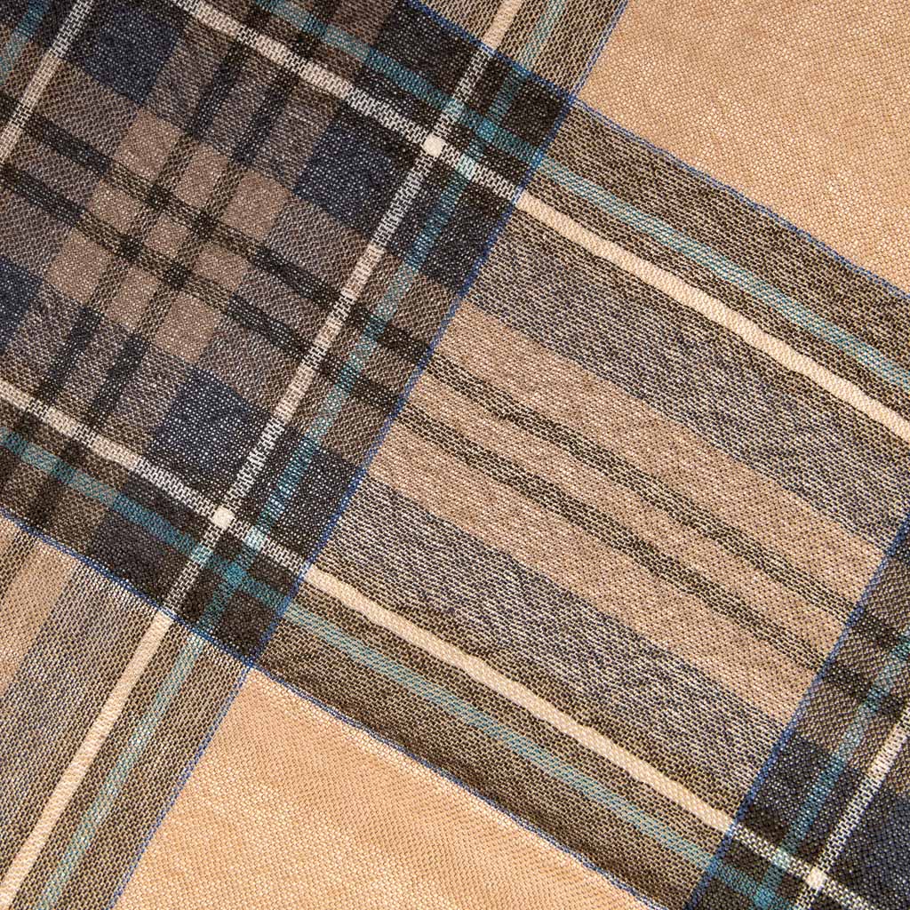 Weekender Camel Stewart Cashmere & Silk Scarf