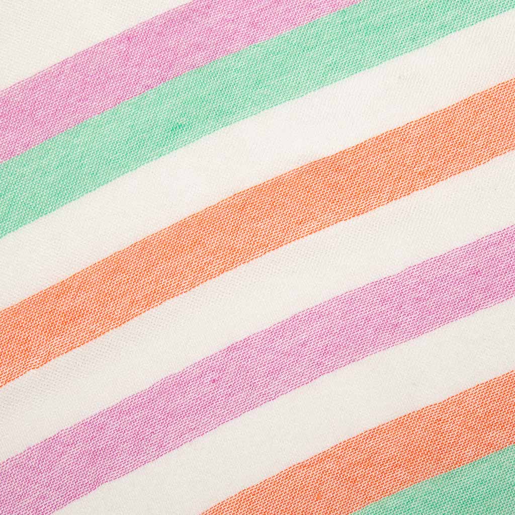 Weekender Capri Stripe Cashmere & Silk Scarf