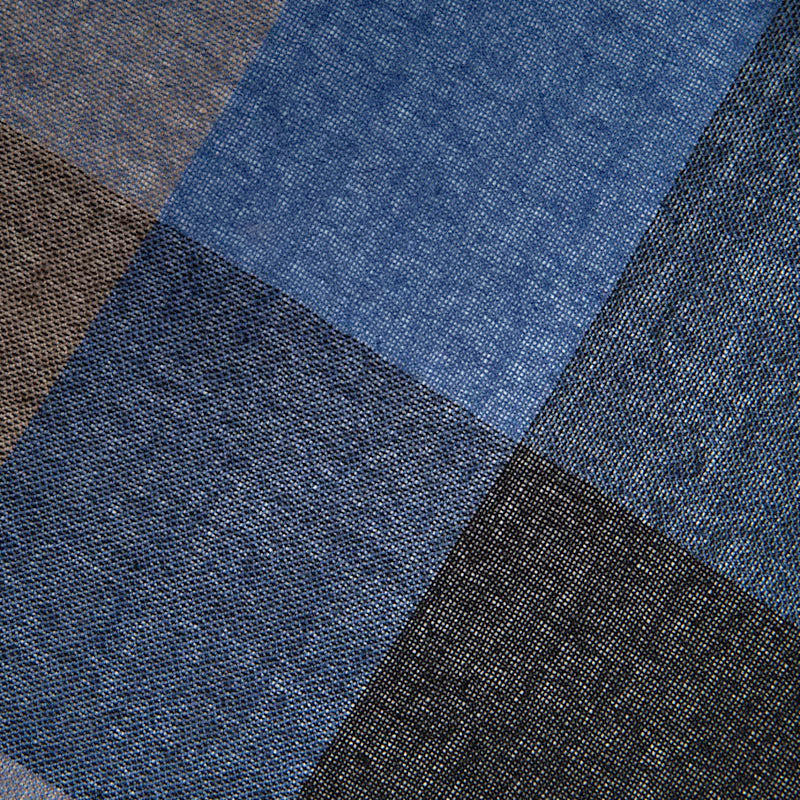 Weekender Denim Buffalo Cashmere & Silk Scarf