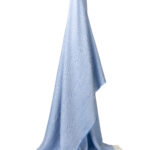 Thumbnail image for Marquee Azure Herringbone Cashmere & Silk Stole