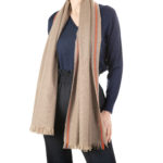 Thumbnail image for Talisker Diamond Natural Cashmere Scarf