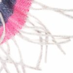 Thumbnail image for Oban Stripe Foxglove Cashmere Scarf