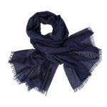 Thumbnail image for Weekender Navy Cashmere & Silk Scarf