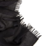 Thumbnail image for Weekender Black Cashmere & Silk Scarf