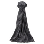 Thumbnail image for Talisker Navy Diamond Cashmere Scarf