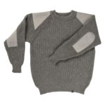 Thumbnail image for Mens Mid Grey Fishermans Rib Cashmere Sweater