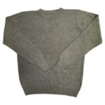 Thumbnail image for Mens Mid-Grey Crew Neck Cashmere Sweater