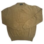 Thumbnail image for Mens Vicuna Chunky Plain Crew Neck Cashmere Sweater